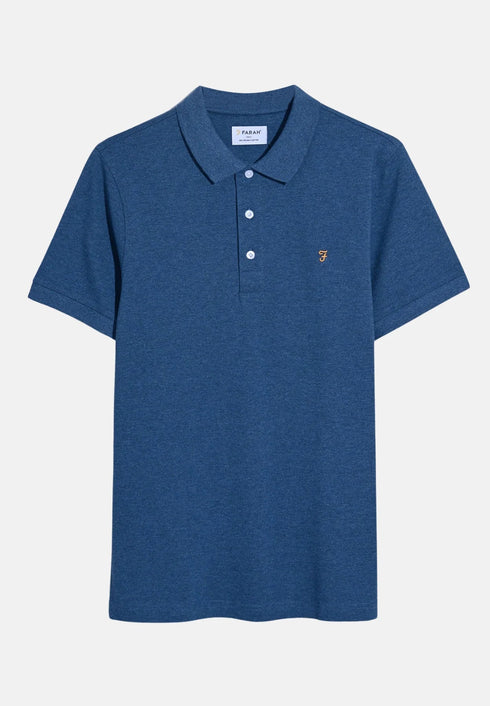 Farah Polo T-Shirt Evening Blue